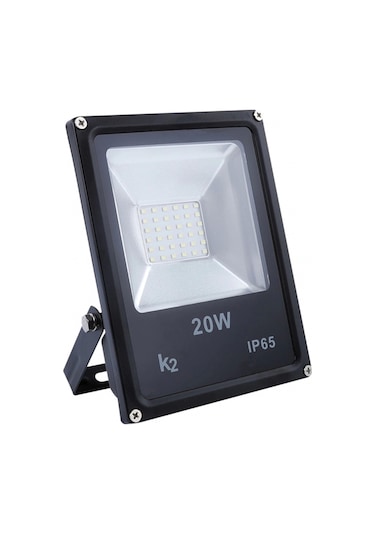 K2 20w Led Projektör Beyaz 6500k