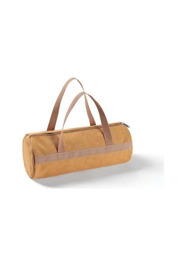 Pazly Kamp Çadırı Çivisi Ve Malzemeleri İçin Taşınabilir Kumaş Çanta - Kahverengi Kahverengi