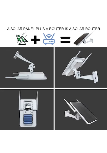 Apronx APX-SR406 Wireless 4G Solar Modem 6W 8 Kullanıcı 12000 mAh