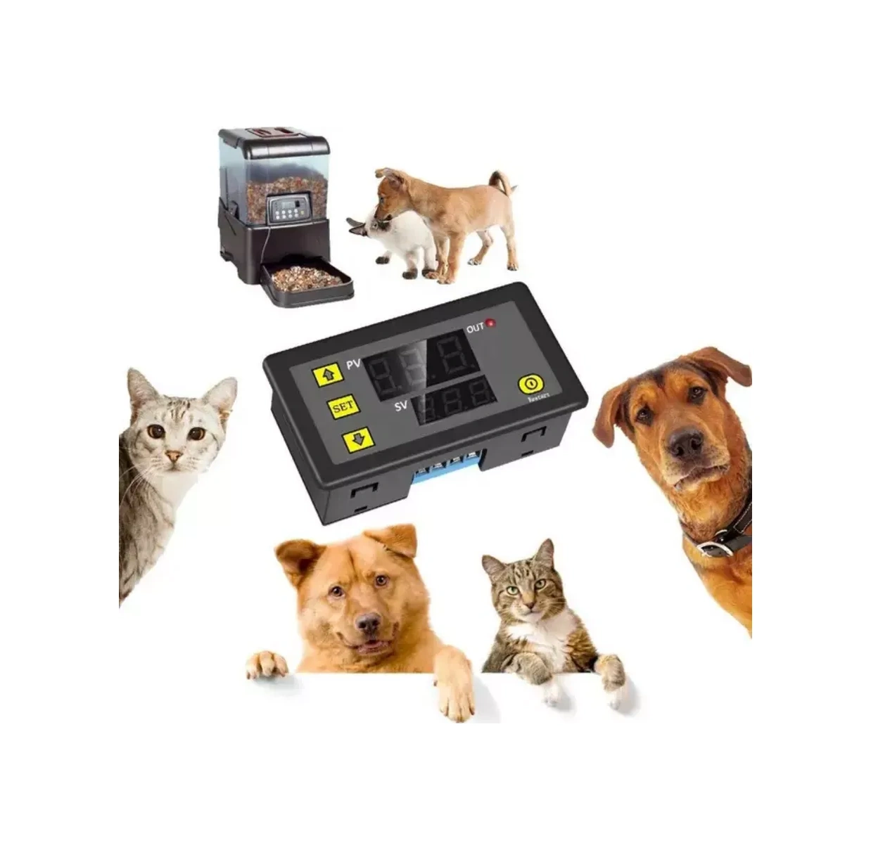 Zaman Rölesi 12v. Dijital Zamanlayıcı. Zaman Geciktirme Rölesi. 200286524