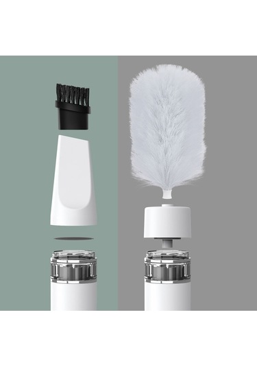 Sones Dy701 3'ü 1 Arada Elektrikli Tüy Toplayıcı Elde Taşınabilir Teleskopik Toz Temizleme Fırçası Pembe