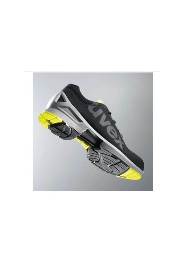 Uvex 8544 S2 Koruyucu Src İş Ayakkabısı Siyah - Yeşil