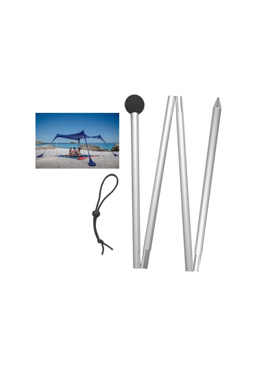 Suntek Çadır Direkleri Önceden Birleştirilmiş 1,6m-sivri-uç 1,6m Sivri Uç Çok Renkli