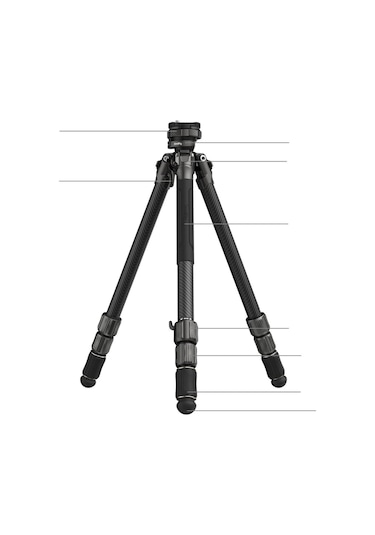 Smallrig 4353 Ap-100 Freerover Karbon Fiber Fotoğraf Tripod Seti