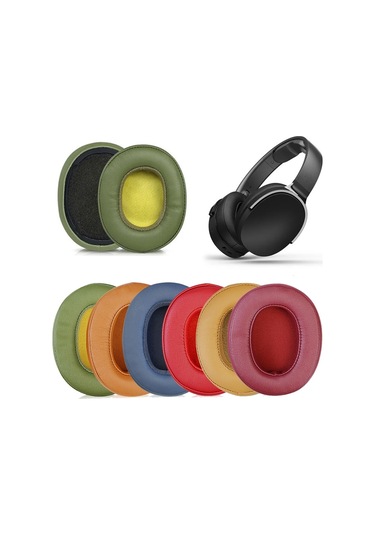 Skullcandy Crusher 3.0 Kablosuz/crusher Evo/crusher Anc/hesh 3/venue Kulaklık Kulak Pedleri İçin Askeri Yeşil