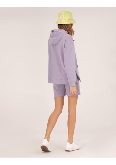Pierre Cardin Kadın Lila Örme Şort 50269445-vr034 Lila