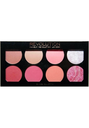 Revolution Ultra Sugar and Spice 8'li Mat Ve Işıltılı Allık Palet