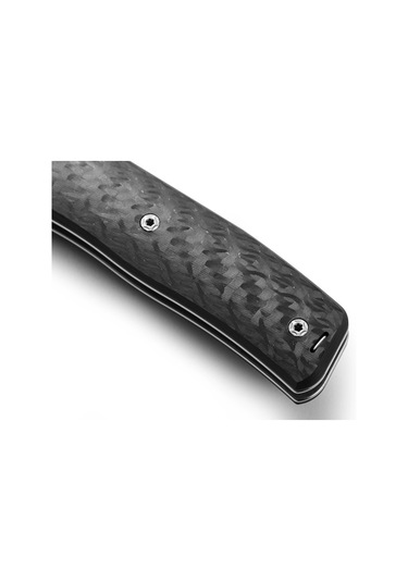 Lionsteel Nini - Carbon Fiber - Full Handle Kamp Çakı Siyah