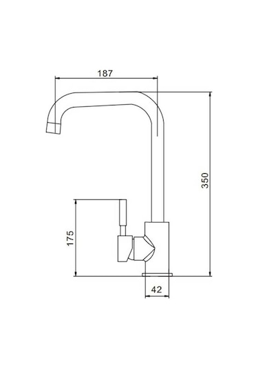 Fleko Vera Inox Eviye Bataryası Ks1s01-1 Krom