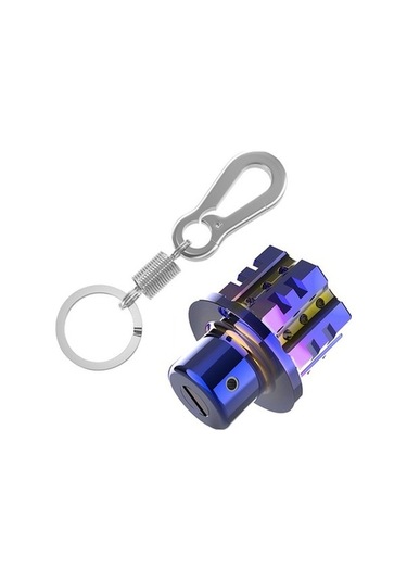 Pazly Yanmış Titanyum Seti Modifiye Life Genel Silgi Cnc Başlık Anahtarlık Aksesuarları +- Xc - Çok Amaçlı -