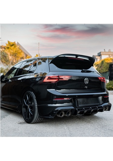 Apex Aero Design - Volkswagen Golf Mk8 R 2020-2024 - Arka Tampon Eki - Rear Valance