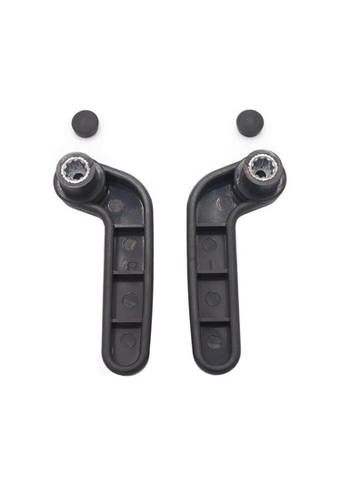 Padalink Honda Del-sol 1993-1997 Sürücü Ve Yolcu Targa Tavan Kilidi Kolu Seti - Siyah Abs