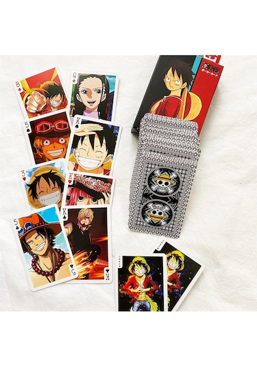 Anime One Piece İskambil Poker Kartı-2455