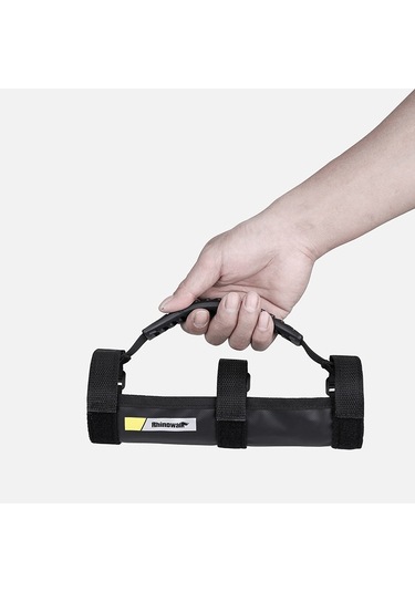 Rhinowalk Sk100 Scooter Çapı 7 Cm'nin Altındaki Çubuklar İçin Uygun Kolu Denge Bisiklet Kayışı Kolu Siyah