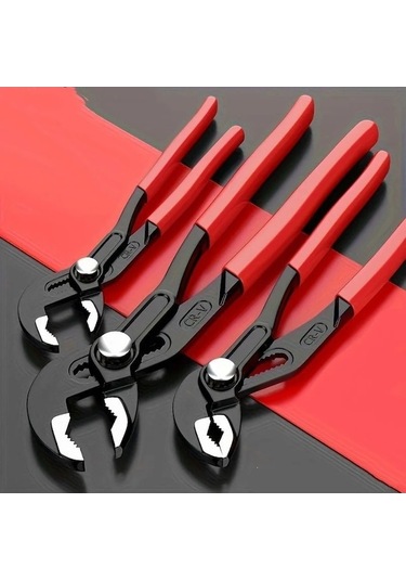 Maoyaya 7/10/12 İnç Su Pompası Pensesi Hızlı Bırakmalı Sıhhi Tesisat Aleti