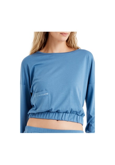 Blackspade Kadın Sweatshirt 51629 - Mavi