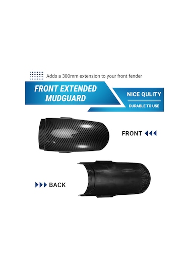 Nayomiglow Motosiklet Aksesuarları Ön Tekerlek Çamurluk Sıçrama Koruyucusu Trident 660 2021-2024 İçin Genişletilmiş Çamurluk Kapağı Karbon Fiber Desen
