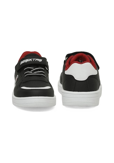 Kinetix Kalen Pu Bjk F Beşiktaş Lisanslı Çocuk Sneaker Spor Ayakkabı Siyah Beyaz
