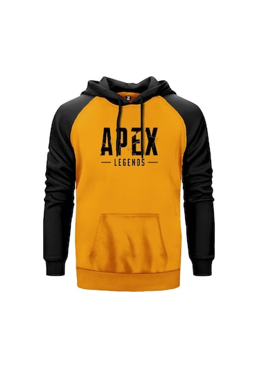 Apex Legends Classic Sarı Reglan Kol Unisex Sweatshirt Hoodie Sarı