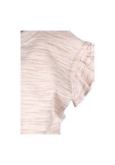 Kız Çocuk Yazlık Fırfırlı Organik T-shirt 001