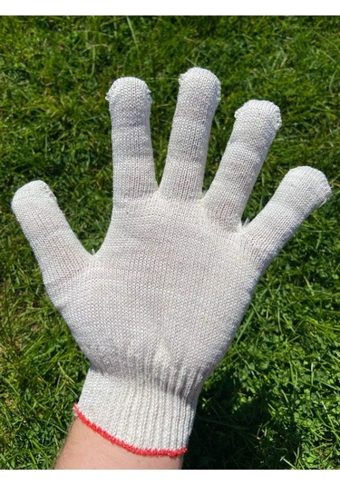 Bogatyr'percatka Çalışma Eldivenleri Pamuklu, İnşaat Ve Ev İşleri İçin, Yazlık, 30 Çift 232896906