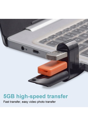 Reedark 3'lü Usb Hub Adaptör: Çift Usb 3.0 Port, Tv Çıkışı, Hızlı Veri Aktarım Ve Genişletilebilir Bağlantı