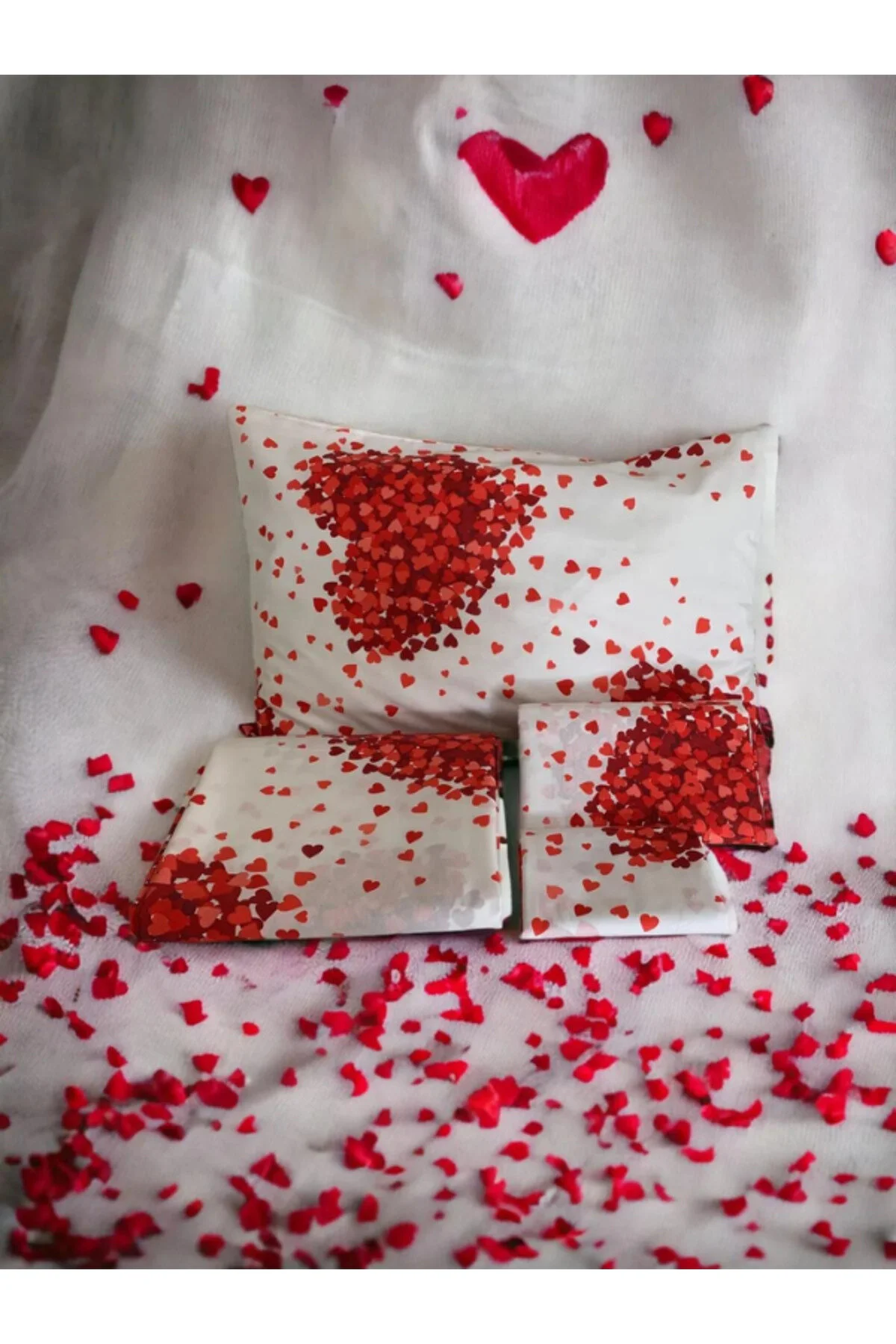 Tek Kişilik Premium Ranforce Yumuşak Dokulu Lastikli Çarşaf Takımı Mavi Ağaç