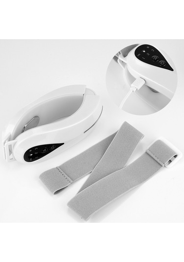 Ambition Ems Mikro Akım Yüz Germe Güzellik Aleti, Titreşim Masaj Beyaz