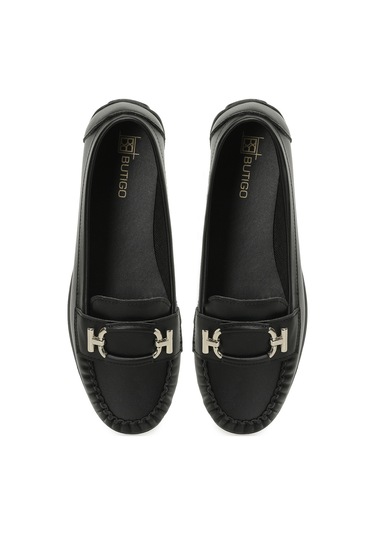 Butigo 25k-2205 5pr Siyah Kadın Loafer 000000000102042802 Siyah