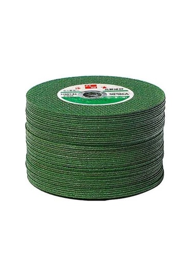 Pazly Çift Ağ Takviyeli 107mm İnce Taşlama Diski - Paslanmaz Çelik & Metal İçin 25/100 Adet Paketli