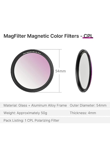 Ulanzi Magfilter Cpl Circular Polarizer Filtre