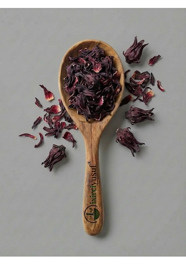 Hibiskus Hibiskus Çiçeği Karkade Kurutulmuş Bitki Çayı 100 G Doğal