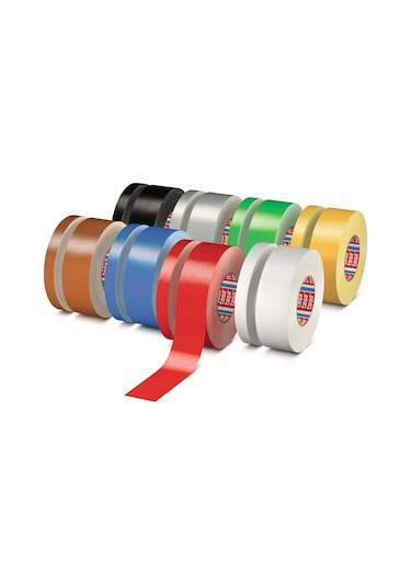 Tesa 4651 Premium Akrilik Kaplı Bez Bant Siyah 50 Mt X 25mm