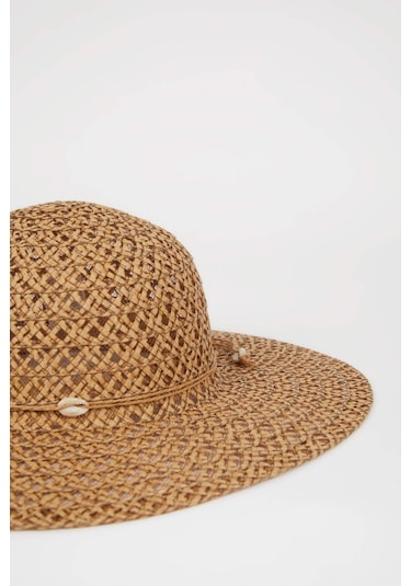 DeFacto Kadın Hasır Şapka M8811AZ25SMBG189 Bej