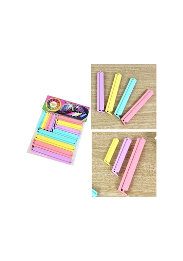 Suntek Çanta Sızdırmazlık Klipsi Mutfak Aletleri 12-adet