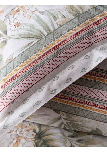 Senses Havana Nevresim Takımı Yeşil Çift Kişilik Yeşil