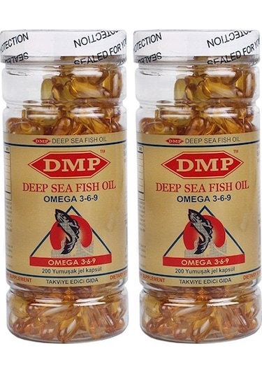 Dmp Omega 3-6-9 Balık Yağı 1000 MG 2x200 Softgel