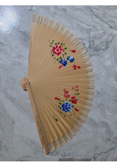Bambu Çift Taraflı Yelpaze 12'li Paket