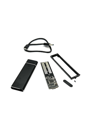 Boblov Usb Nvme Kutu Nvme M.2 To Type-c Usb3.1 10gbps Aluminyum