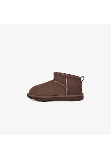 Ugg Classic Ultra Mini Çocuk Kahverengi Bot Düz 1130750k Kahverengi