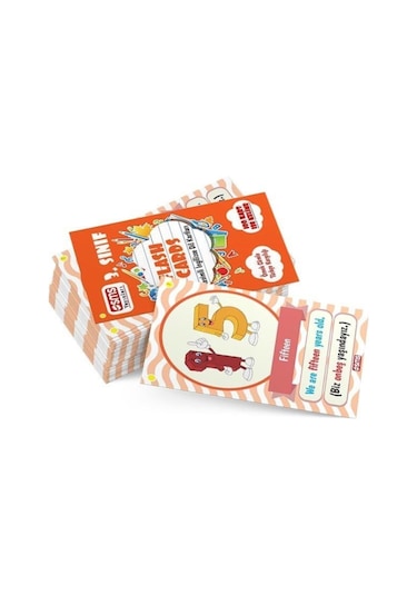 3. Sınıf Flash Cards Ingilizce Dil Kartı
