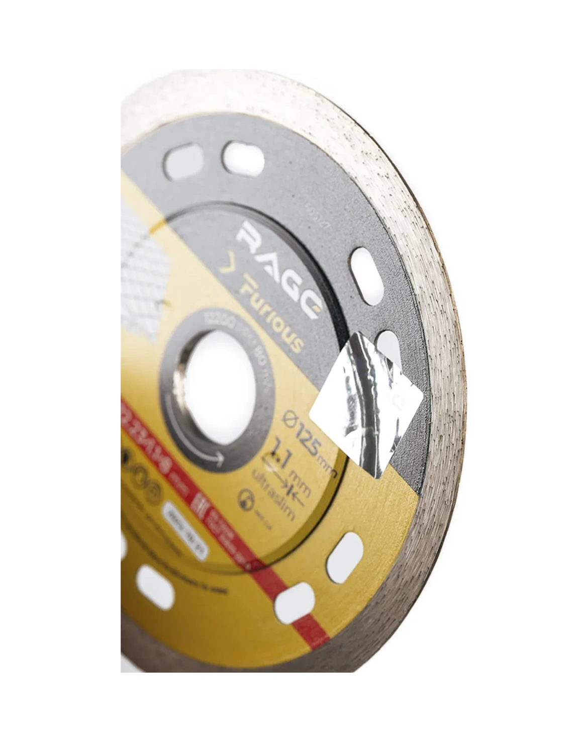 Rage Seramik İçin Tam Ultra İnce Elmas Disk 125 Mm 204152667