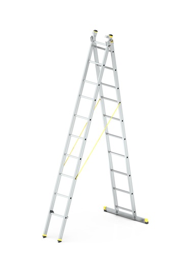 - Skybest 2x10 Basamaklı İki Parçalı Çok Amaçlı Alüminyum Merdiven