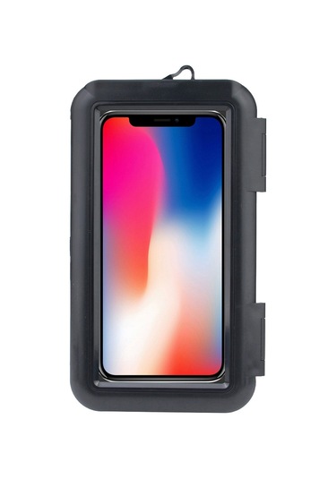 Bisiklet Gidon Dağı 6.8 Inç Telefon Tutucu Su Geçirmez Kılıf Çanta Destek Standı Çok Renkli