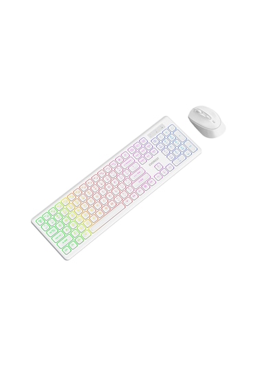 Everest Km-319bt Q Türkçe Rgb Kablosuz Oyuncu Klavye Mouse Seti Diğer