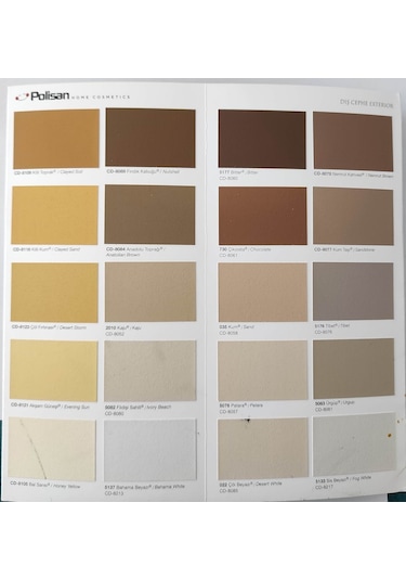 Polisan Perla Silikonlu Dış Cephe Boyası 15 Lt (Tüm Renkler)