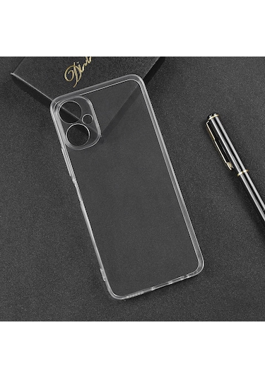 Zore Tecno Spark 9 Pro Kılıf Msra Süper Silikon Kapak - Renksiz Renksiz