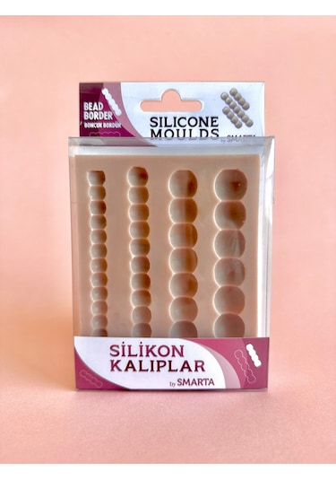 Smarta Silikon Epoksi Ve Polimer Kil Kalıbı Bead Border