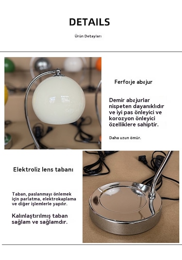 Gelişmiş Atmosferik Zamanlı Başucu Masa Lambası-yeşil Yeşil