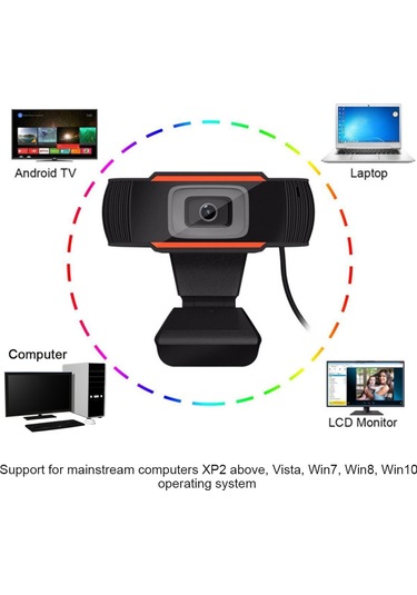 Springsun 1080p Web Kamerası Otomatik Odaklama Usb Web Kamerası Dahili Gürültü Azaltma Mikrofonu Dizüstü Bilgisayar Masaüstü İçin
